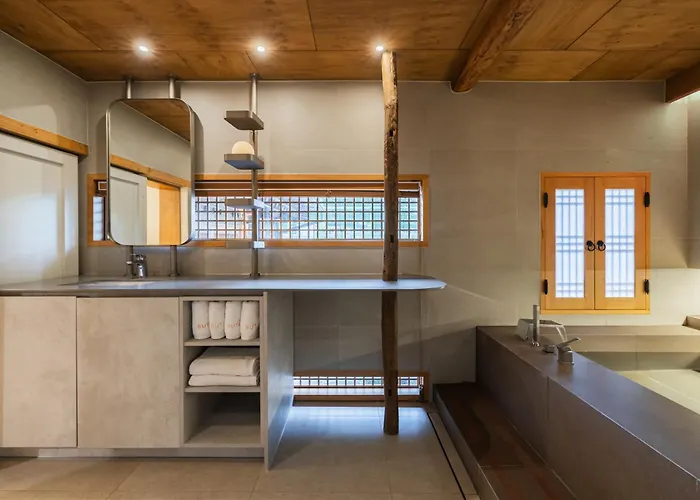 Luxury Hanok Sunshine 別墅 首爾